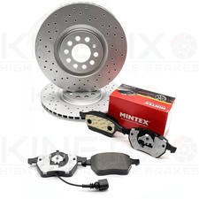 SPORTBREMSSCHEIBEN BELÄGE VORNE AUDI TT 8N3 1.8 T TURBO QUATTRO 150 180 225 240