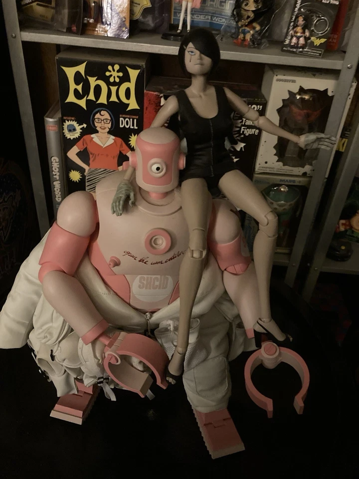 3A ThreeA Ashley Wood 1/6 Ankou EX SXCLB Bouncer Little Shadow Set Of 2 Figures - Image 2 of 4