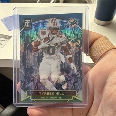 Panini 2024 Totally Certified Tyreek Hill Dolphins #55 Mirror Platinum Blue /50
