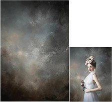 5X7Ft Fabric Abstract Photography Backdrop for Portraits and Studio Use