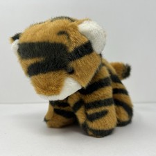 Bengal Tiger Cub Plush Stuffed Animal Collectible Vintage Toy Gift 6" Retro