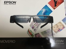Epson Moverio BT-200AV Smart Glasses AR Headset Controller Augmented Reality