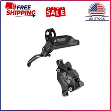 SRAM Maven Silver Disc Brake and Lever - Rear, Post Mount, 4-Piston, Aluminum