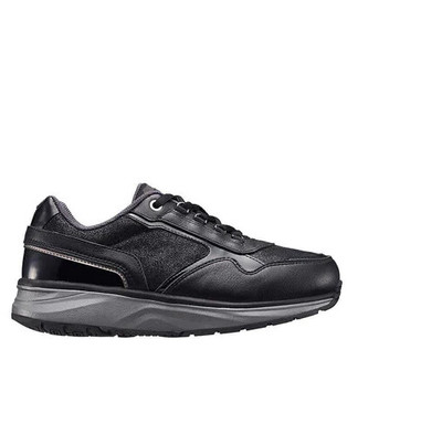 New Joya Women's TINA Comfort Lace Leather Walking Shoes Black US 7.5 EU 38.5