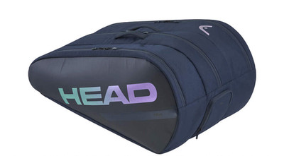 Head Tour Team Racket Bag XL 75L Tennis Badminton Bag Racquet Sports Navy 260805