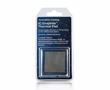 Innovation Cooling Graphite Thermal Pad   Permanent 40x40mm 1-pack , Gray