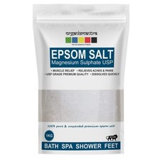 Organix Mantra Epsom Bath Salt 1KG - Refreshing Soak, Relieves Aches  Pain