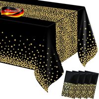 Einweg Tischdecke Kunststoff Rechteckig 137X274 Cm FüR Party Hochzeit Weihnachte