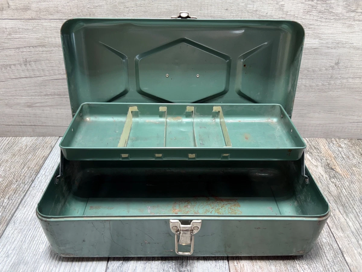 Green Metal Fishing Tackle Tackle Boxes for sale | eBay Green Metal Fishing Tackle Tackle Boxes for sale | eBay