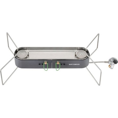 Optimus - OPT8021584 - Campingkocher - Gemini II - grau