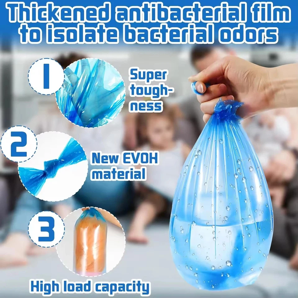 Bolsas de recarga de cubo de pañales para bolsas de reemplazo Genie sin enviar Tommee Tippee Foto 3 de 4