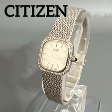 CITIZEN rare wristwatch square 2200 159241 From Japan