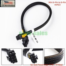 Mini 8Pin to 8Pin 6 2 GPU Power Cable For Dell R740 R740XD Graphics Card 4VPD3