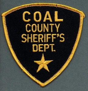 Coal County Oklahoma Sheriff Police Patch