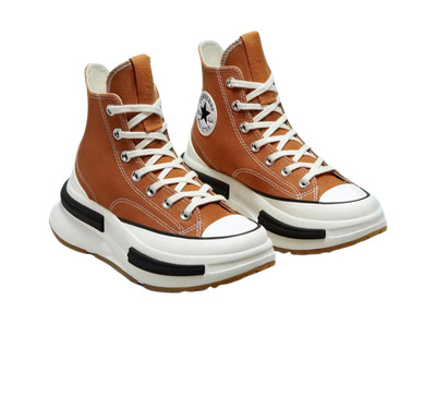 New Converse Run Star Legacy High Top Platform Sneakers Monarch Orange Women's 6
