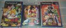 3 Dragonball Z PS2 Spiele