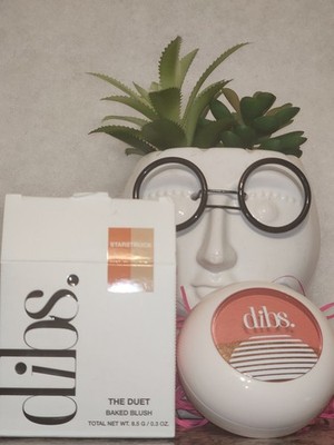 Dibs The Duet Baked Blush Starstruck 0.3 oz/8.5g NIB