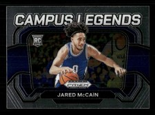2024 Panini Prizm Draft Picks #6 Jared McCain Campus Legends Duke Blue Devils