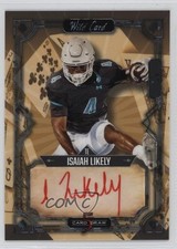 2022 5 Card Draw Classic Crystal Holo Foil - Gold 1/1 Isaiah Likely Auto s5q