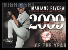 Mariano Rivera Highlight of the Year 2015 Topps H-59 New York Yankees