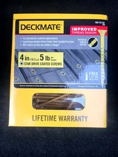 5lb Deckmate 4in Tan Star Head Wood Screws