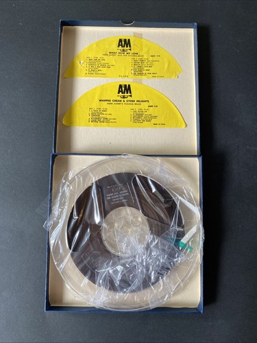 4 track Reel To Reel Tape IN PLASTIC 7-1/2 IPS Whipped Cream Herb Alpert.. - Picture 3 of 4