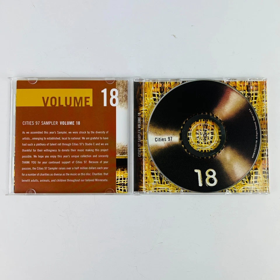 The Cities 97 FM Sampler Volume 18 2006 CD Cities 97.1 KTCZ-FM Foto 2 de 3