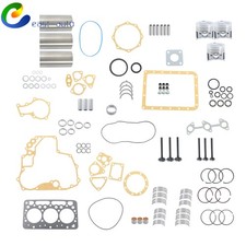 D662 For Kubota Bearing&Valve Train Engine Rebuild Overhaul Kit With Gasket Set