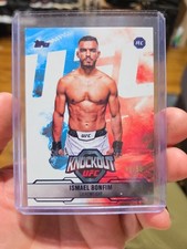 2025 Topps Knockout UFC Ismael Bonfim Rookie Blue /50 SSP!