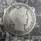 1915 S Barber Half Silver - Good - BH110