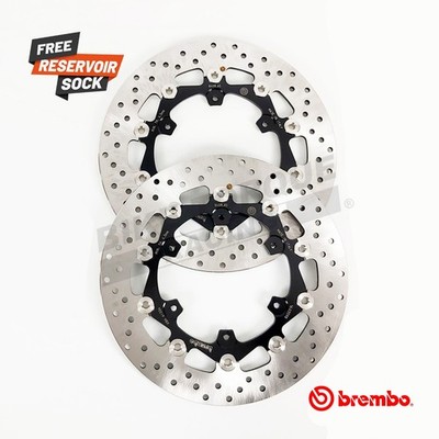 Brembo schwimmende Bremsscheiben vorne Paar passend für KTM 990 Adventure S 2006-2008