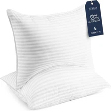 Hotel Collection Bed Pillows Set of 2 Standard/Queen, Soft Down Alternative