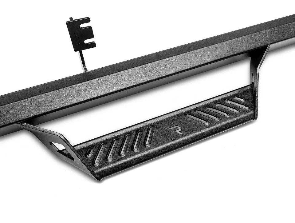 N-Fab Textured Black Cab Length Predator Pro Steps Fit 17-24 Titan/16-24 XD Crew Foto 3 de 4