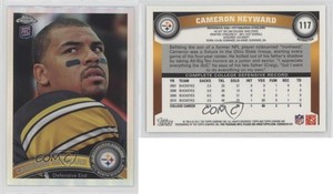 2011 Topps Chrome Refractor Cameron Heyward #117 Rookie RC