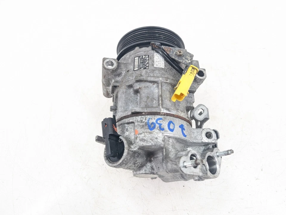 BOMBA COMPRESOR AIRE ACONDICIONADO PEUGEOT 2008 MK2 P24 1.2 GASOLINA 9834779680 2024 Foto 3 de 4