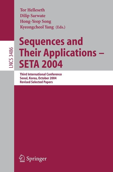 Sequences And Their Applications - Seta 2004 Tor Helleseth-image