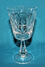 Waterford Stemware, Rosslare Water Goblet, 7.7" No Box