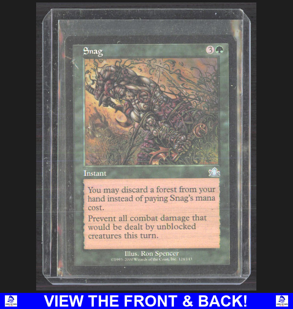 Snag 2000 Magic Prophecy MTG NM Core/Rare 124