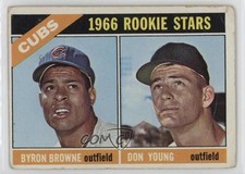 1966 Topps 1966 Rookie Stars Byron Browne Don Young #139 00em