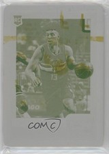 2020 Panini One and One Rookies Printing Plate Yellow 1/1 Jordan Nwora #124 7n6