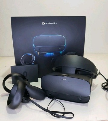 Oculus Rift S PC-Powered VR Gaming Headset Black, Full Set In Box