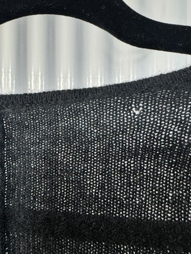 Cárdigan suéter Free People negro 100 % cachemir “School Boy” talla mediana - Imagen 6 de 6