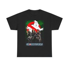 Ghostbusters Tshirt Vintage Movie Poster Retro Comedy Unisex Heavy Cotton Tee