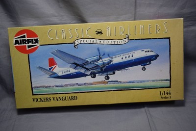 Rare 1/144 Airfix Vickers Vanguard British Airways BA [Inspektion] AIRFIX