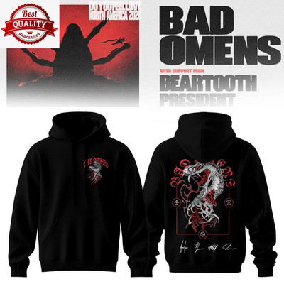 Bad Omens Do You Feel Love Tour 2026 Hoodie