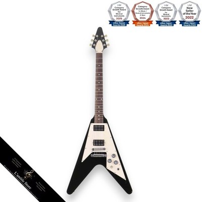 Gibson Flying V 67 schwarz E-Gitarre Fender Mutter guter Spielzustand