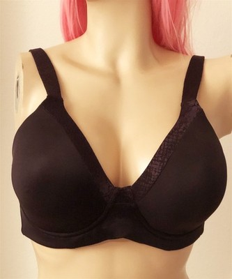 Leading Lady 5211 Seamless Luxe no Wire Bra - Black -52DD