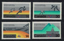 Canada Bowls Running Commonwealth Games 4v 1978 MNH SG#918-921 Sc#759-762