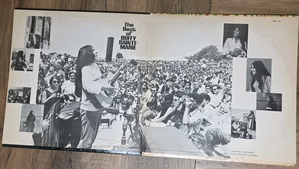 Buffy Sainte-Marie ~ The Best Of... ~ Original 1970 Vinyl 2xLP Vanguard  VG+/VG+ - Image 4 of 4