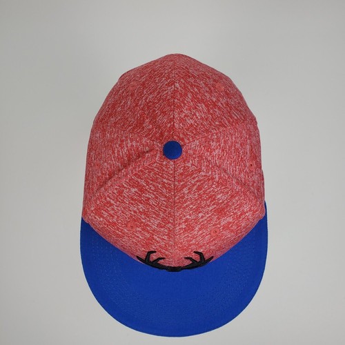 Spider Man Youth Snapback Hat Cap Adjustable Red/Blue Embroidered - Picture 6 of 10
